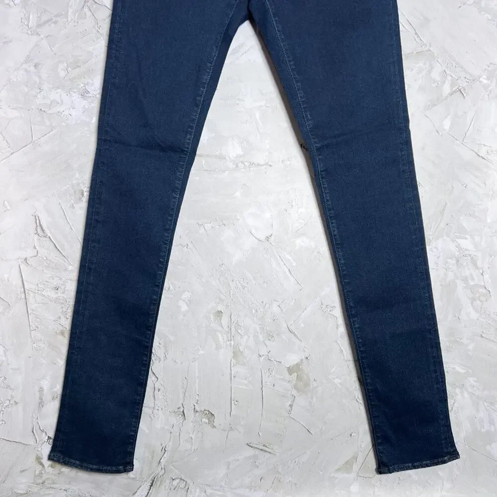 Mavi Serena Skinny Jeans Size 27x33 Dark Blue Low Rise Stretch Denim Fit NEW